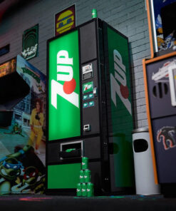 Official Quarter Arcades 7UP 5 Port USB Hub / Charging Hub