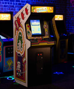 Alternative view of Official Dig Dug Quarter Size Arcade Cabinet