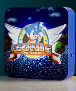 Alternative view of Sonic the Hedgehog 3D Desk Lamp / Wall Light