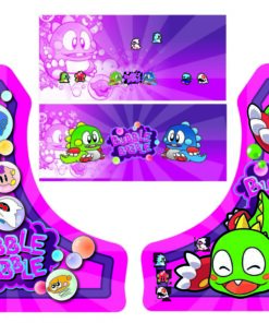 Bubble Bobble - Bartop Graphic Kit