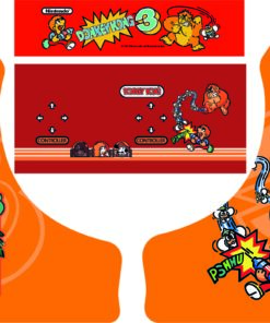Donkey Kong 3  - Bartop Graphic Kit