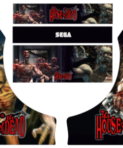 House of Dead  - Bartop Graphic Kit