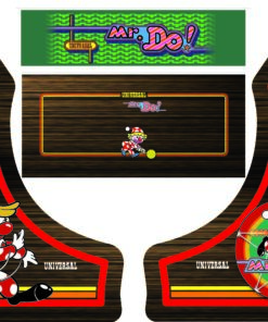 Mr Do - Bartop Graphic Kit