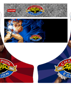 Street Fighter 2 - Bartop Graphic Kit