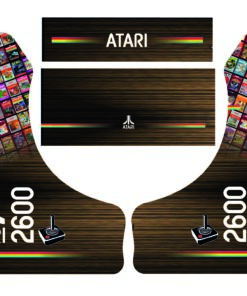Atari 2600  - Bartop Graphic Kit