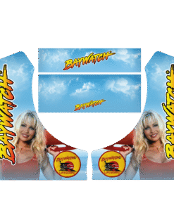 Baywatch 90's TV  - Bartop Graphic Kit