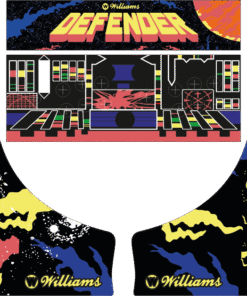 Defender (Williams) - Bartop Graphic Kit