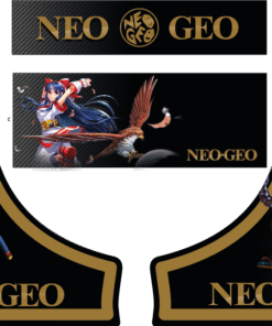Neo Geo (Gold) - Bartop Graphic Kit