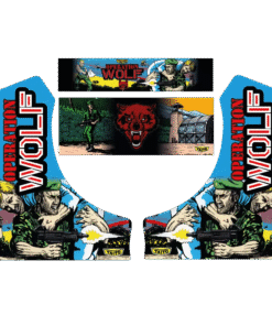 Operation Wolf - Bartop Graphic Kit