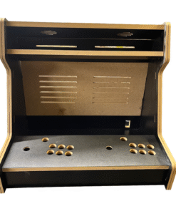 24inch Bartop Flat Pack Kit (Black Melamine18mm MDF) - Image 3